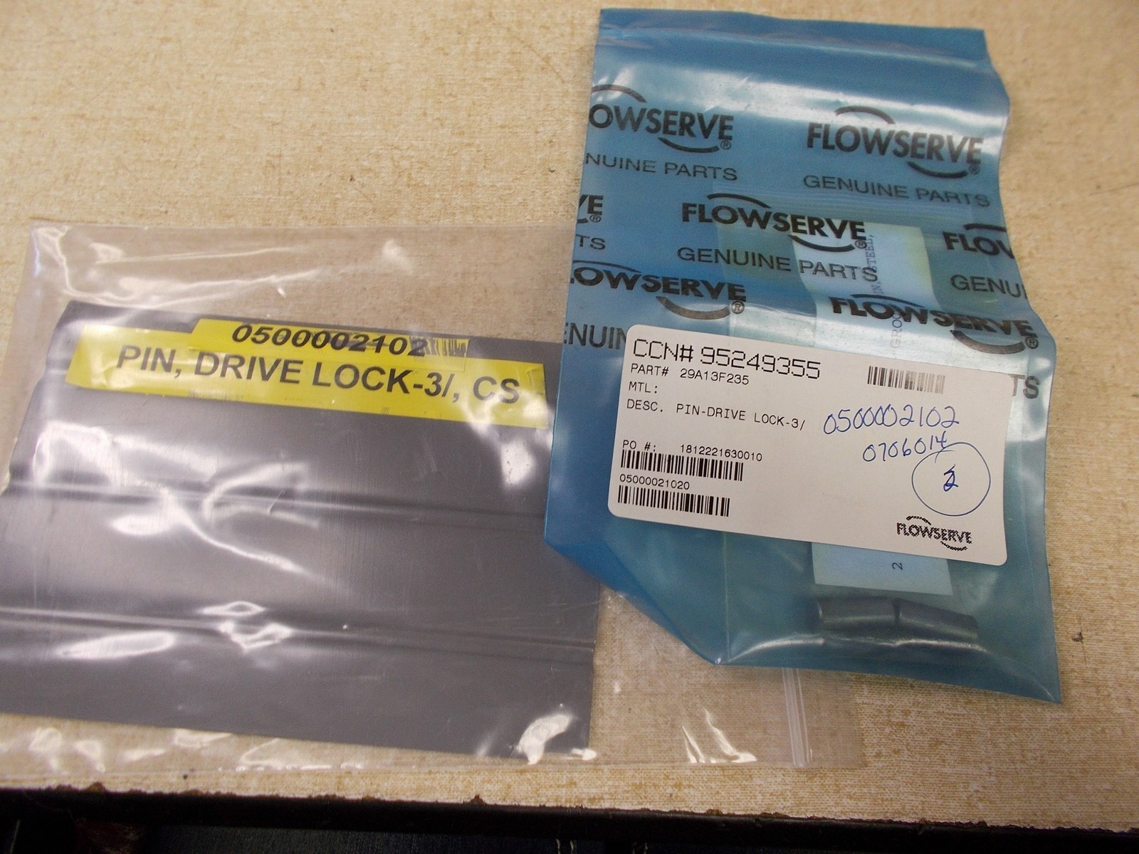 NEW Flowserve Pin Drive Lock 3 P/N: 29A13F2351 0500002102 *FREE SHIPPING*