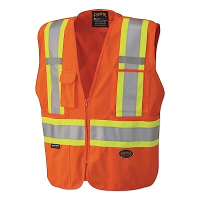Pioneer V1021150U-2XL Safety Vest 2X-Large Orange