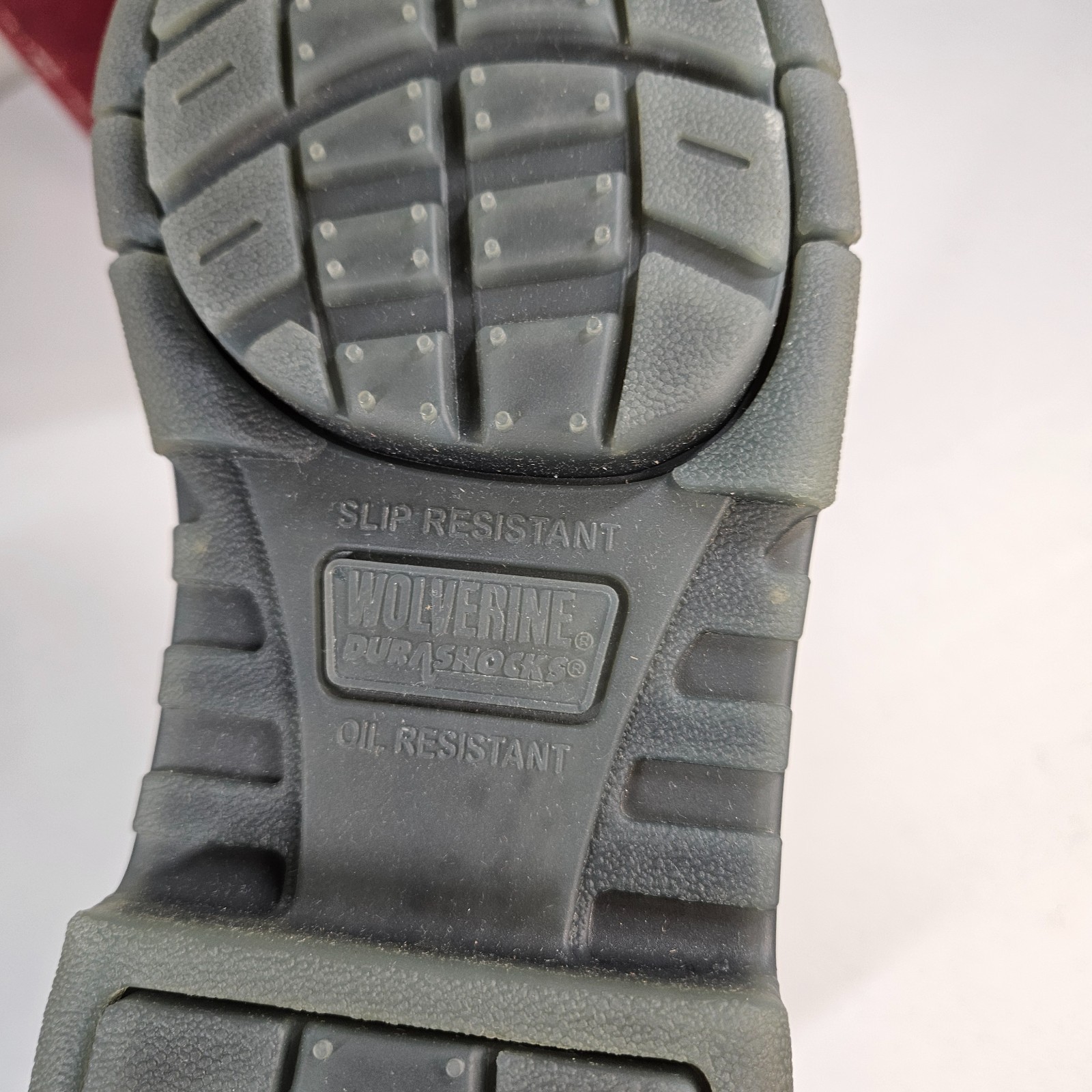 Wolverine Men’s Steel Toe W03258 DuraShocks Wellington Stone 8.5 M New