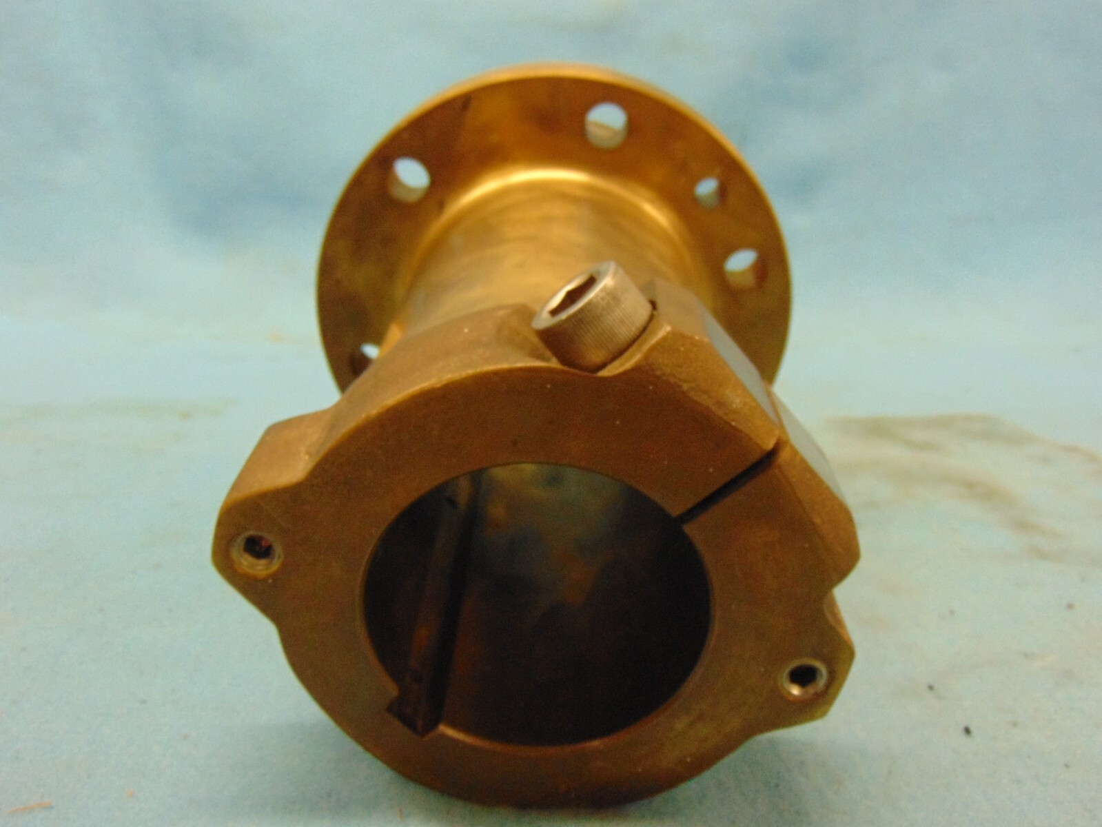 ANGELUS TURRET DRIVE HUB, 7L641, 3-1/8″ BORE, 7-1/2″ FLANGE OD, 10-1/2″ L