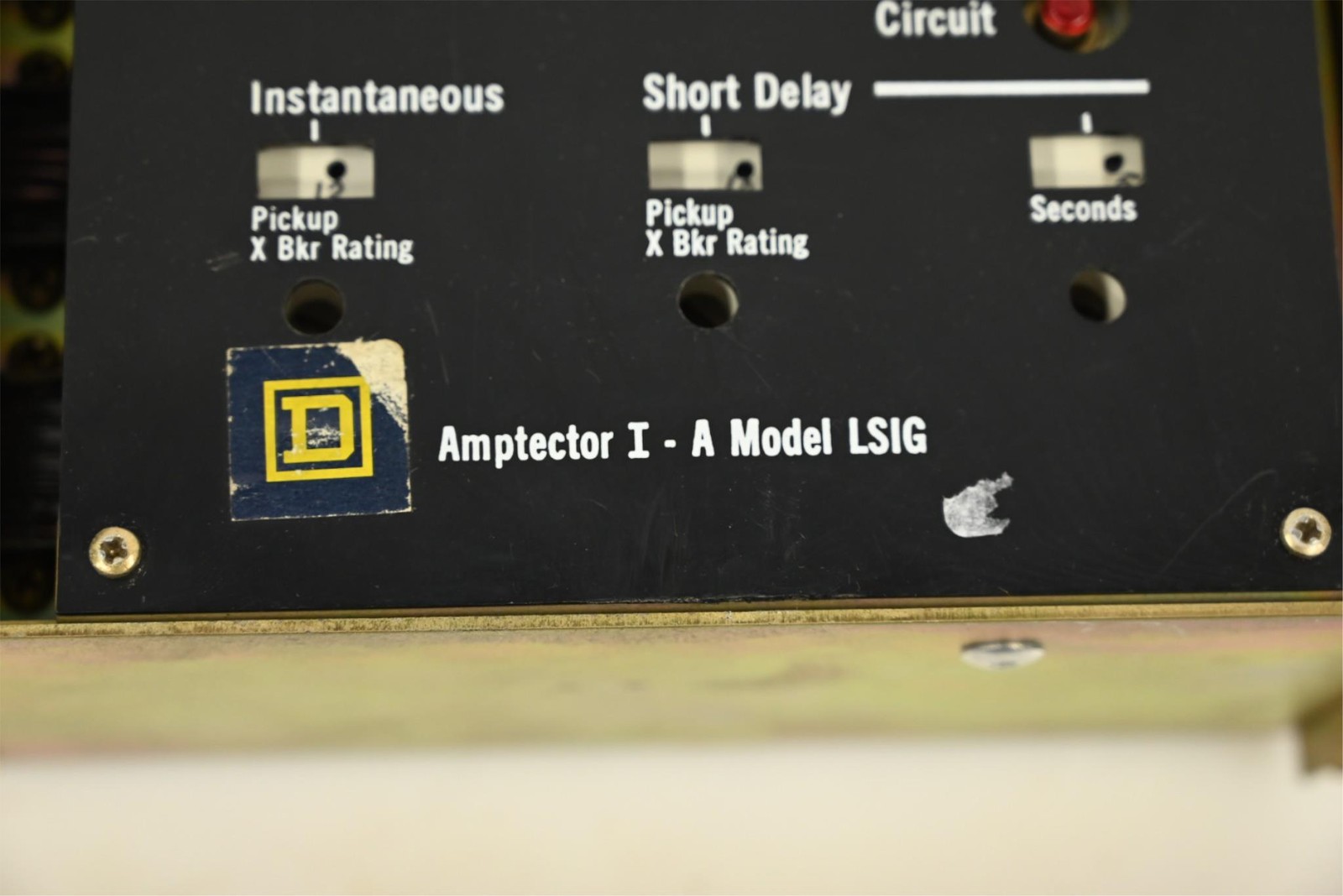 Square D Amptector I-A Model LSIG Solid State Programmer Trip Unit