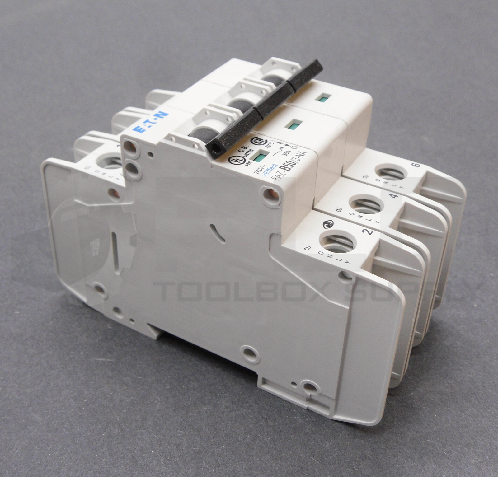 NEW EATON FAZ-B50/3-NA CIRCUIT BREAKER 50A 3 POLE 240VAC 190787 FAZ-B50-3-NA