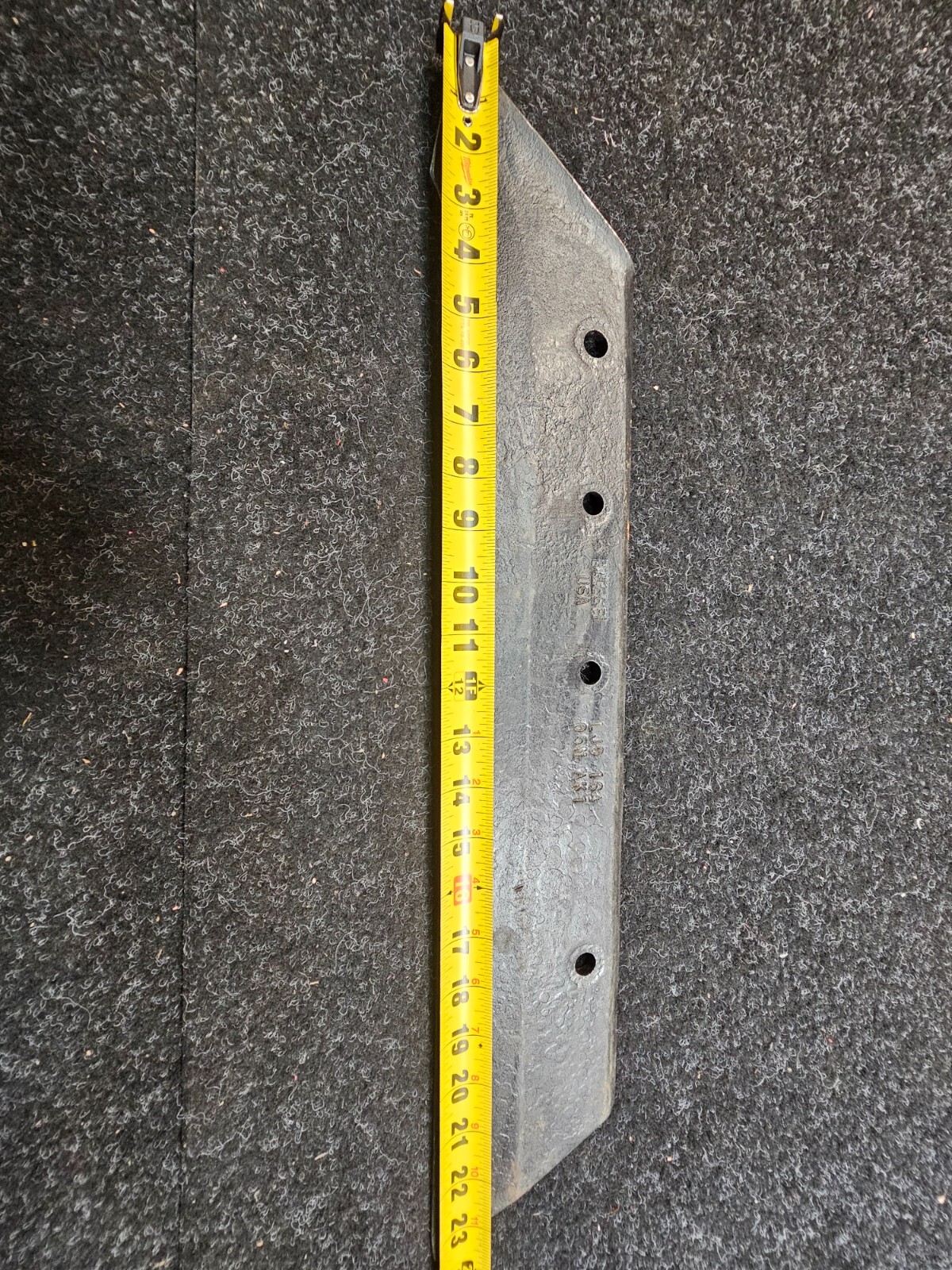 Wiese 4 Bolt Plow Share LJD 164 05N AK1, 4-1/8″ Wide For John Deere NU1036-1046