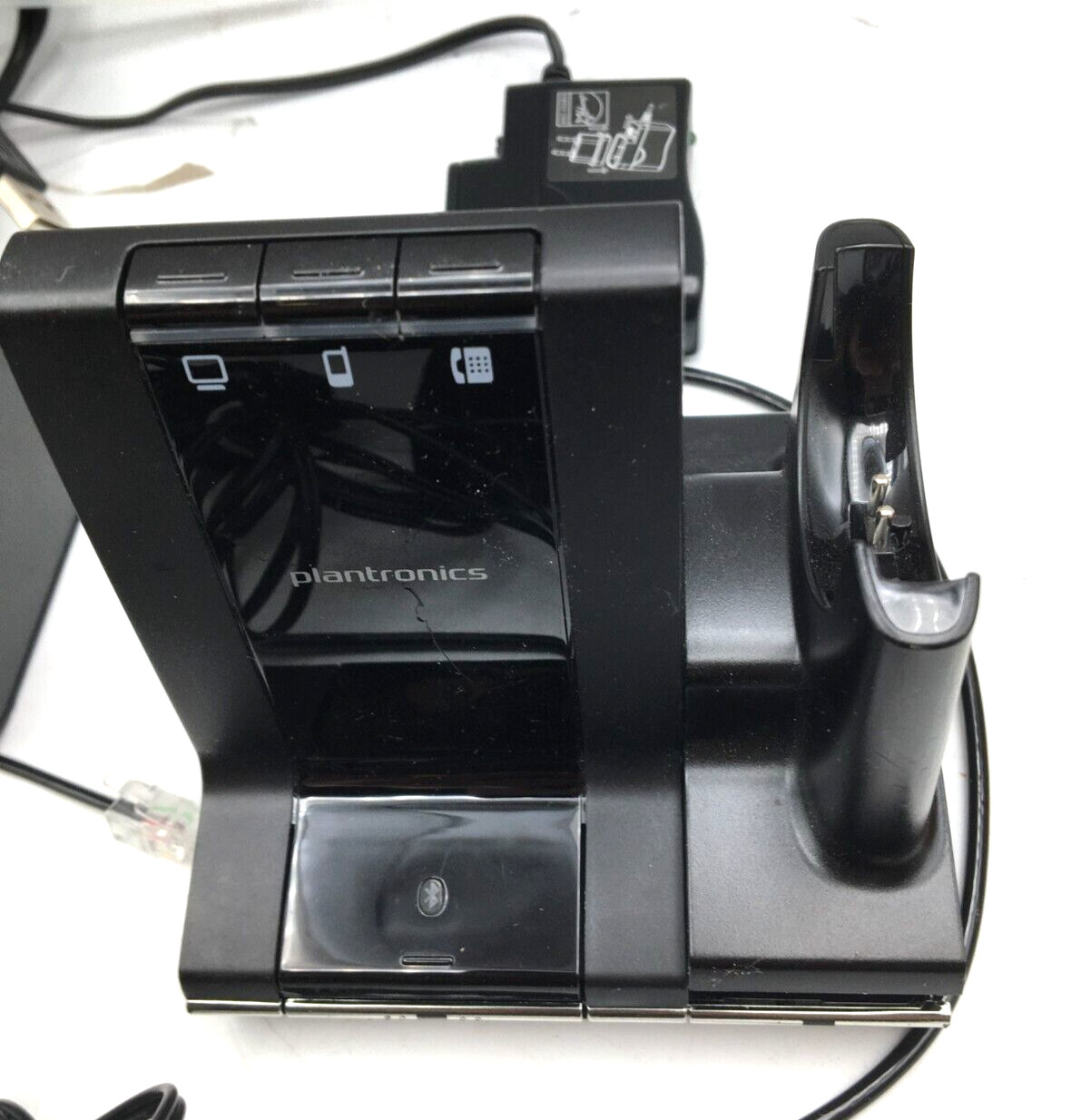 Plantronics Lot of 7 Dect 6.0 W02 Base Station, Adapter, AC Adapters, Lifter