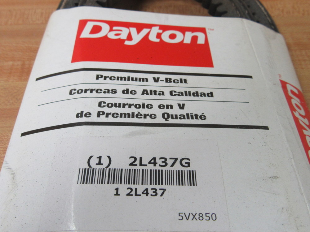 Dayton 2L437G 5VX850 V-Belt 2L437