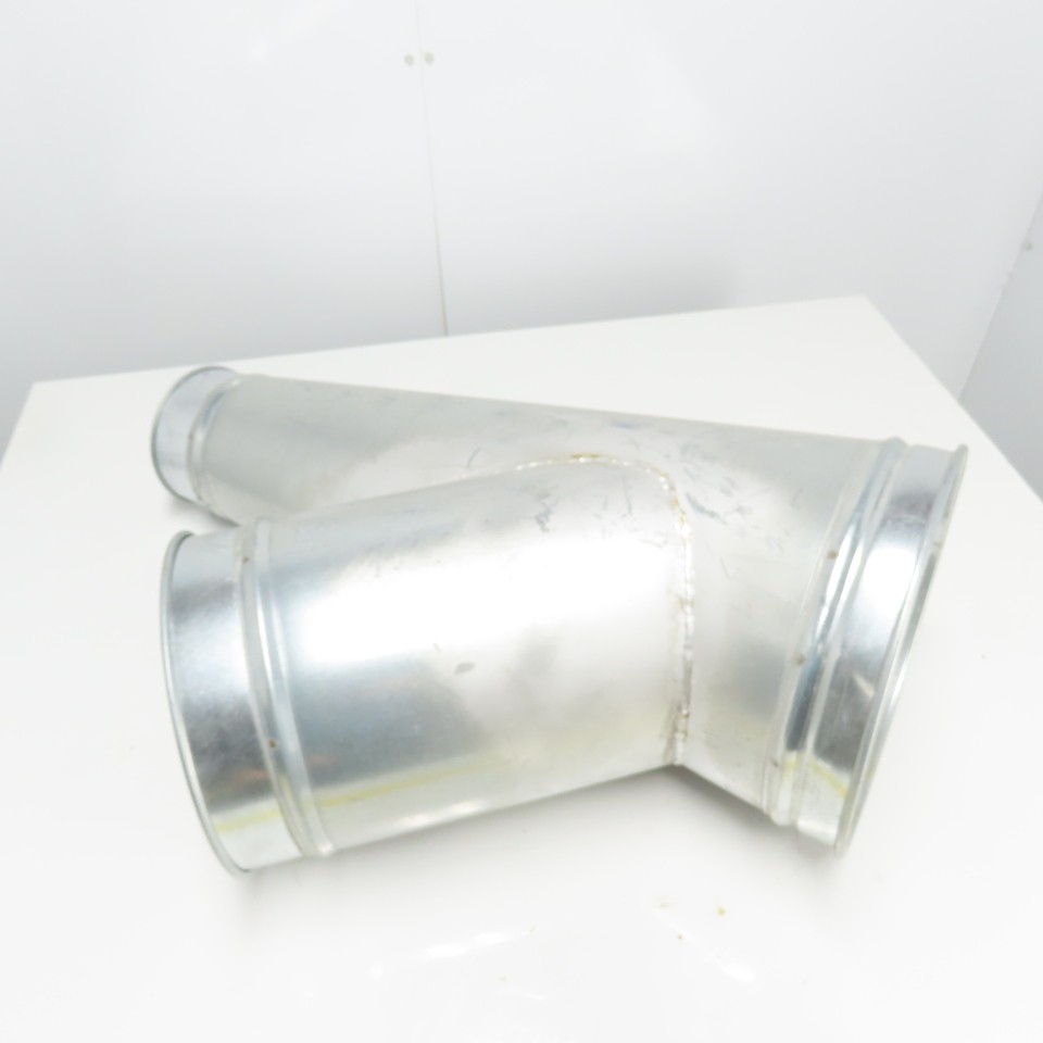 Nordfab Style Y Galvanized Duct 12-3/4″ x 10-5/8″ x 6-3/8″OD Rolled Edge 30″ OAL