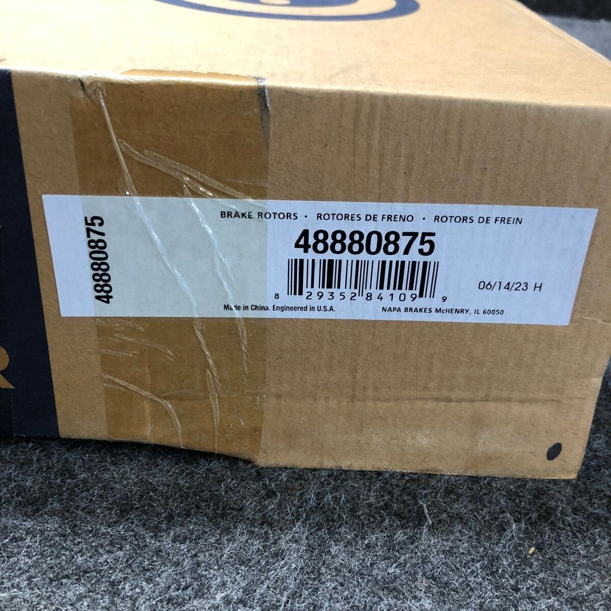 Napa Premium Brake Rotor 48880875 Chevrolet Suburban HD 2016 -2019…