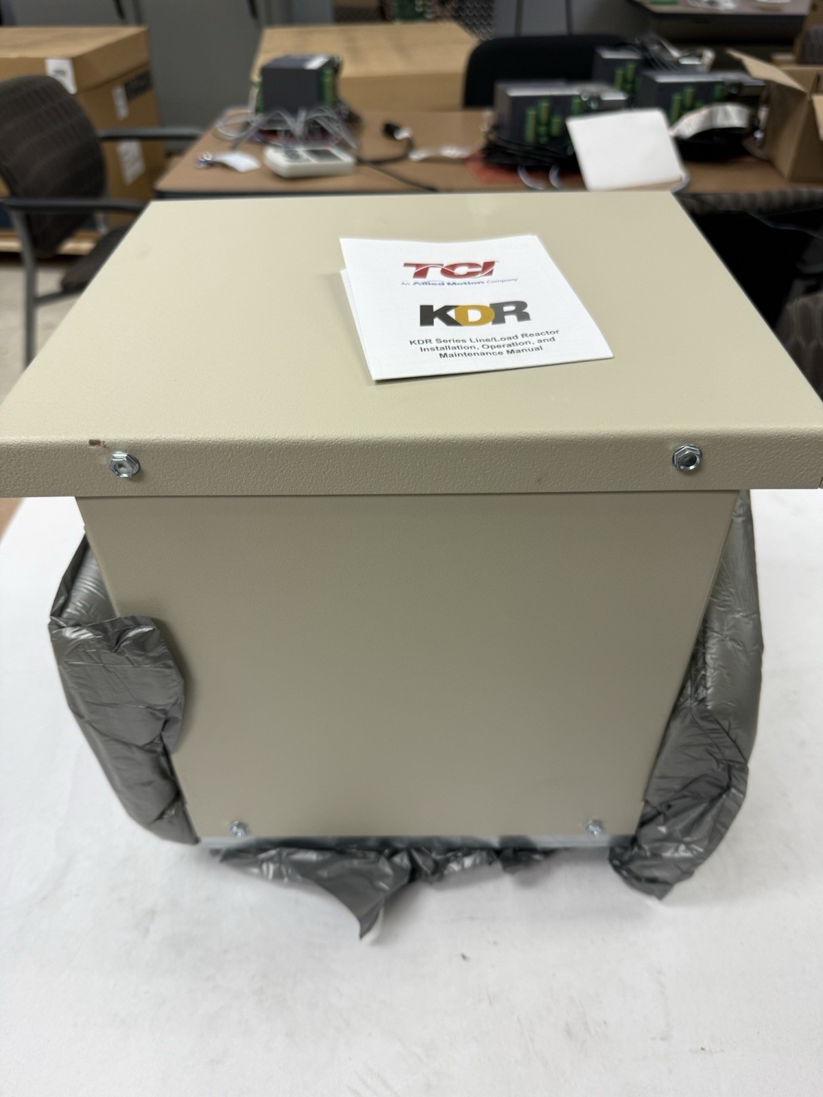 KDRB2HE3R TCI Line reactor 3PH, 480V, 27A, 15HP, 5%, NEMA 3R ENCLOSURE