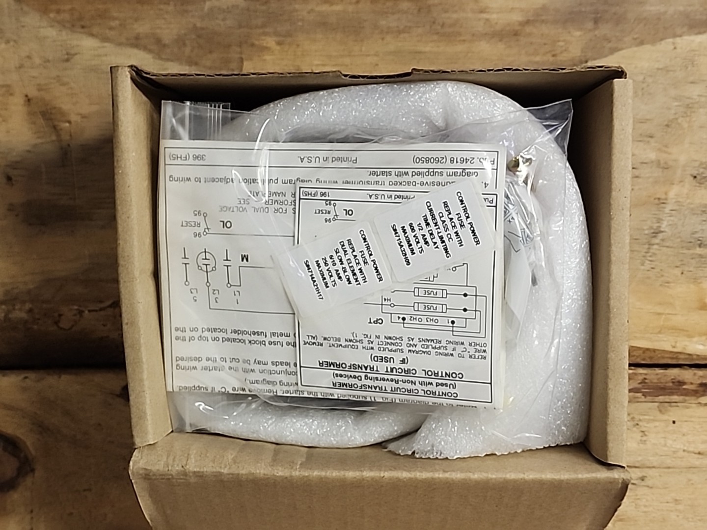 Eaton C341AC Control Transformer Kit 50VA CK0050E2AFB Industrial New