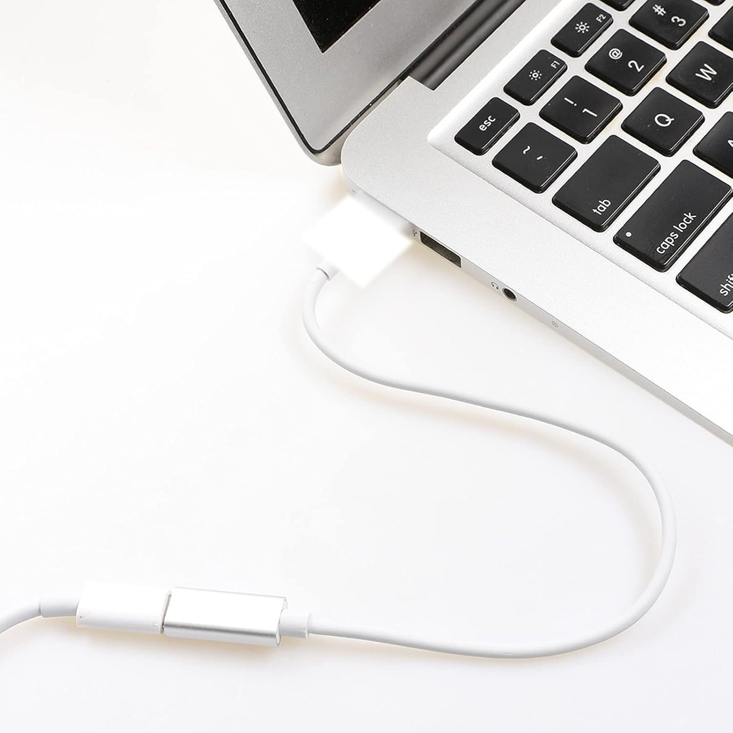 Charge Converter 85W Output, USB C Female to Magnetic 2 T Tip Charging Cable …