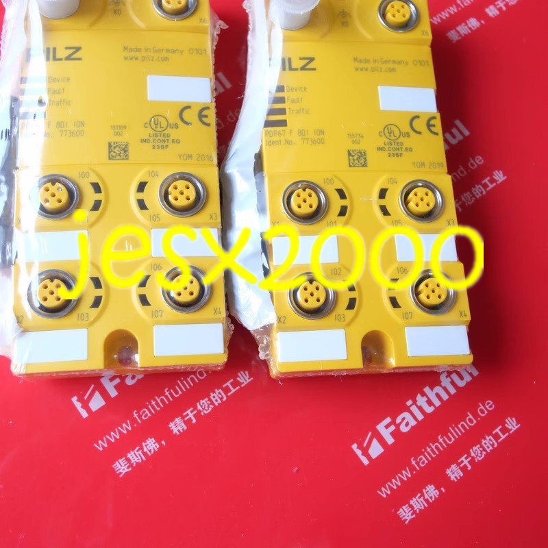 1PC New Pilz 773600 PDP67 F 8DI ION MODULE