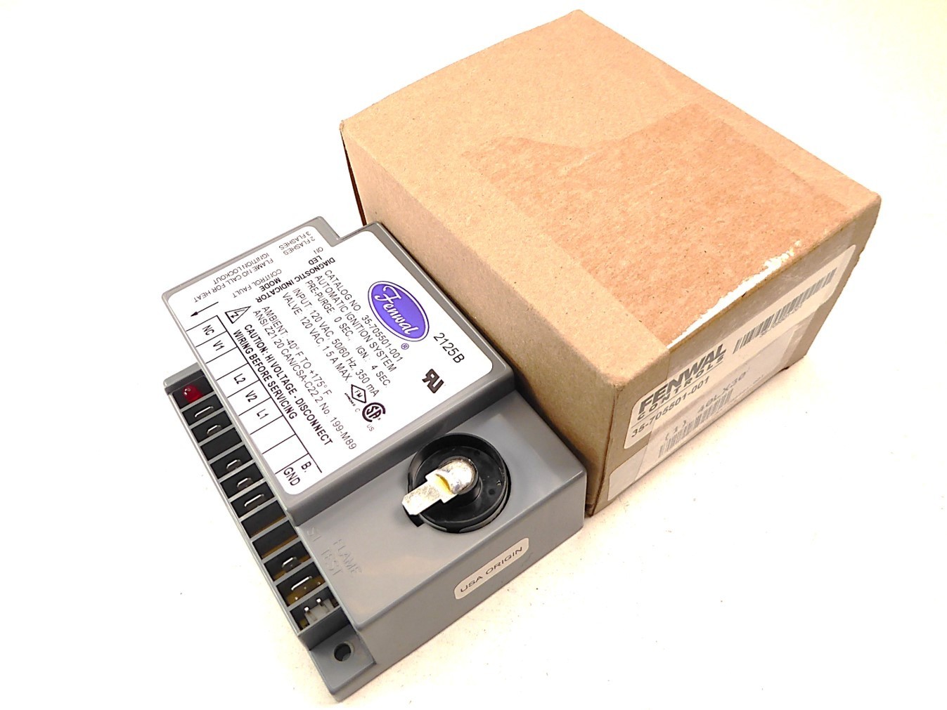 Fenwal Controls 35-705501-001 Automatic Ignition System 120VAC NEW IN BOX