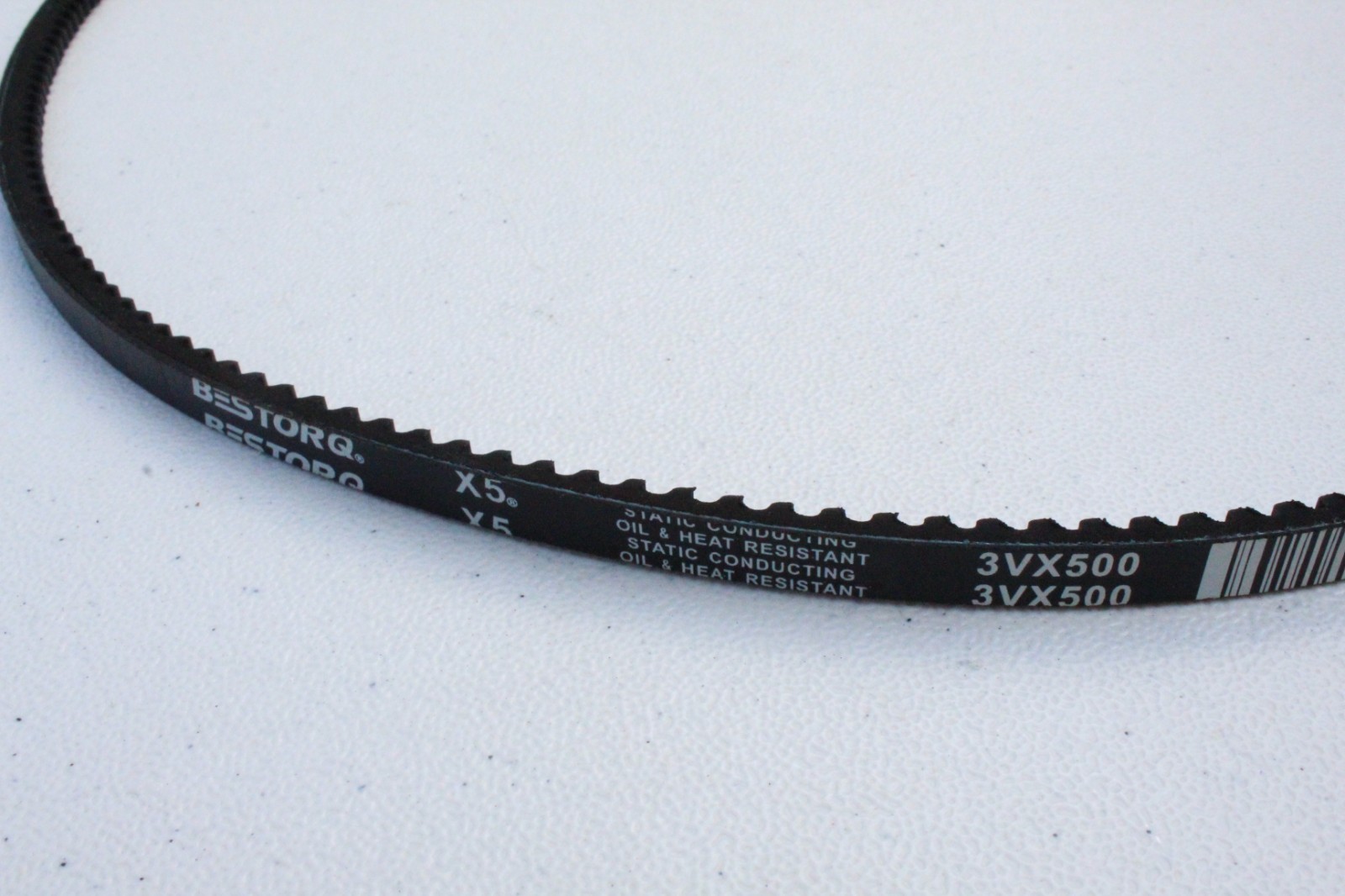 BESTORQ X5, 3VX500 Clogged Industrial V-Belt 3/8″ x 50″