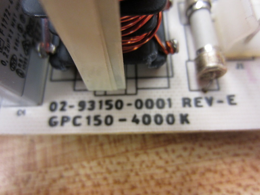 Golden Power 02-93150-0001 Circuit Board GPC150-4000K