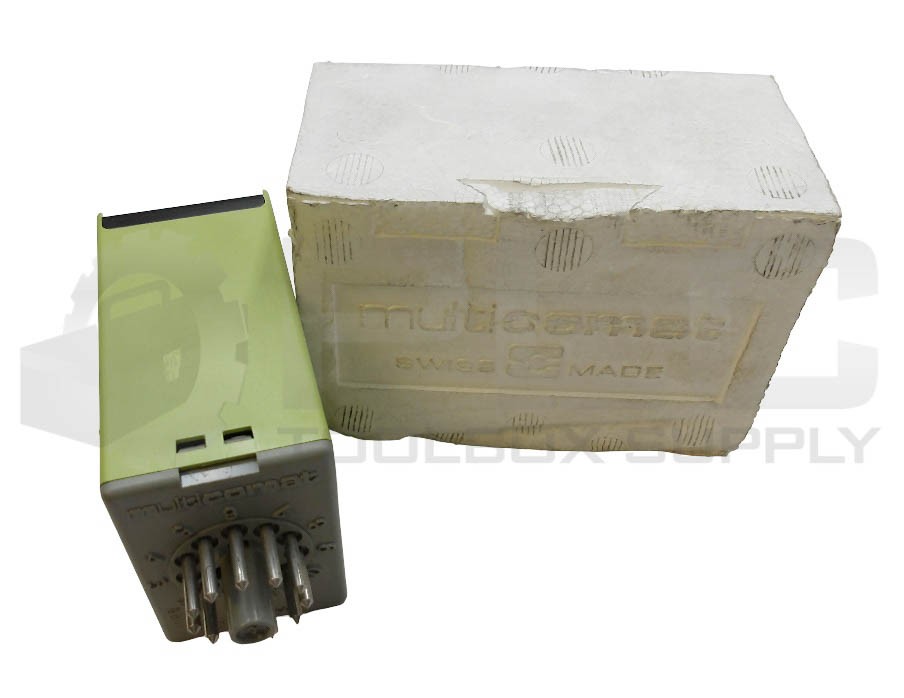 NEW MULTICOMAT CSA 2-68 TIME DELAY RELAY 5A 250VAC 220V
