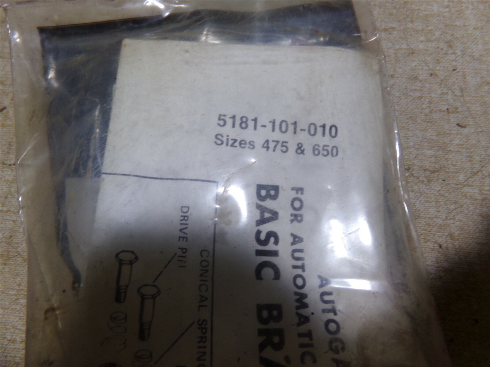 NEW Warner Electric 5181-101-010 Auto Gap Accessory Kit Sizes 475 650
