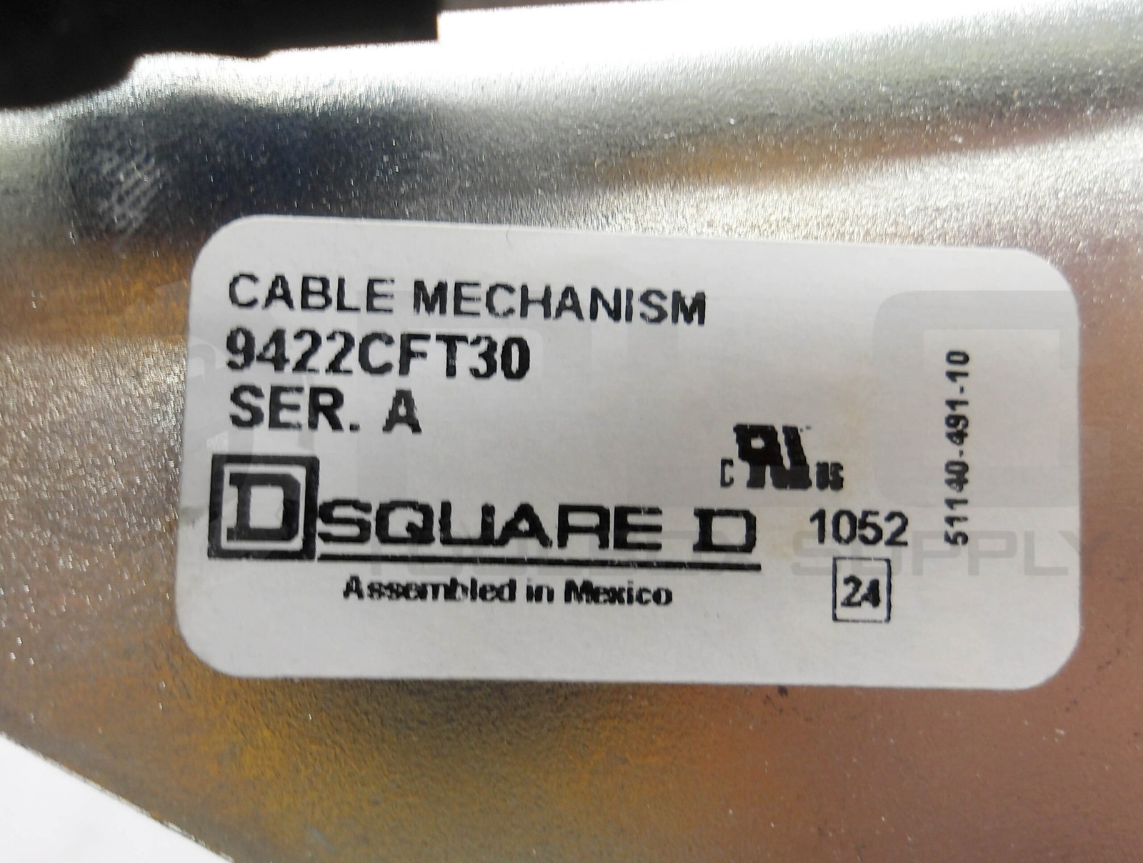 SQUARE D 9422TDF63 /A DISCONNECT SWITCH W/ 9422CFT30 /A W/ (3) LPJ-40SP