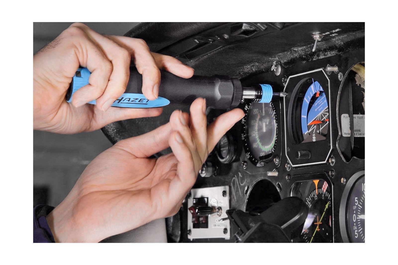 HAZET Torque Screwdriver 6004CT-3, 1/4″ with Standard Handle, 0.02-0.0.58 Gal…