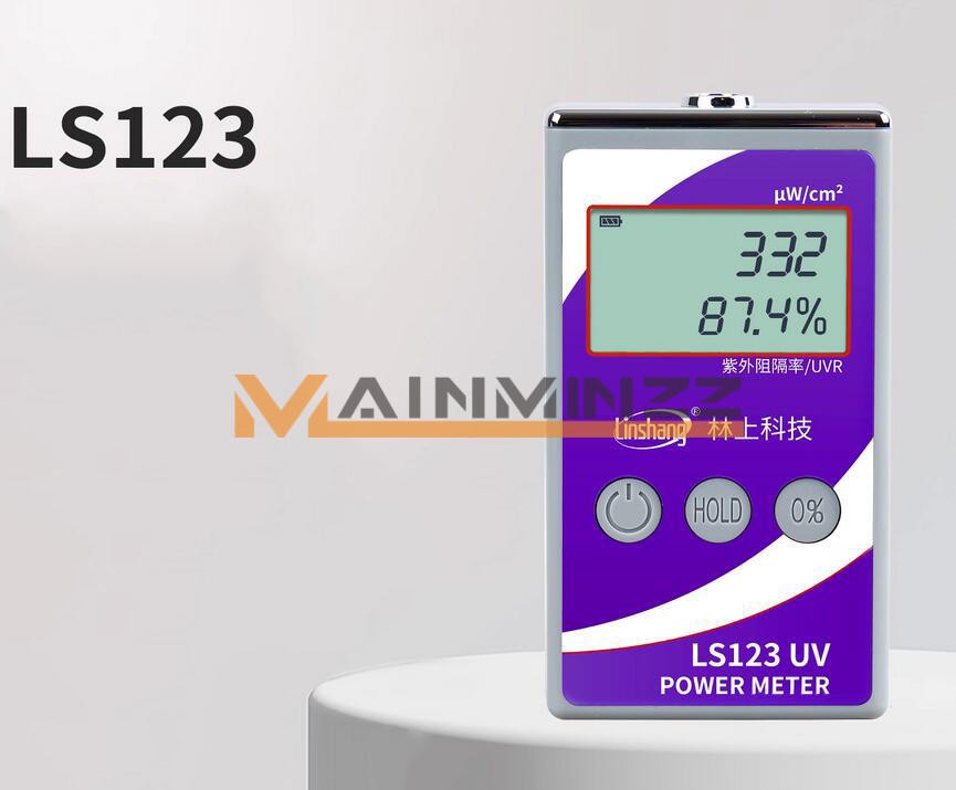 New UV Power Meter LS123 UV Radiation Meter Illumination Radiometer Handheld