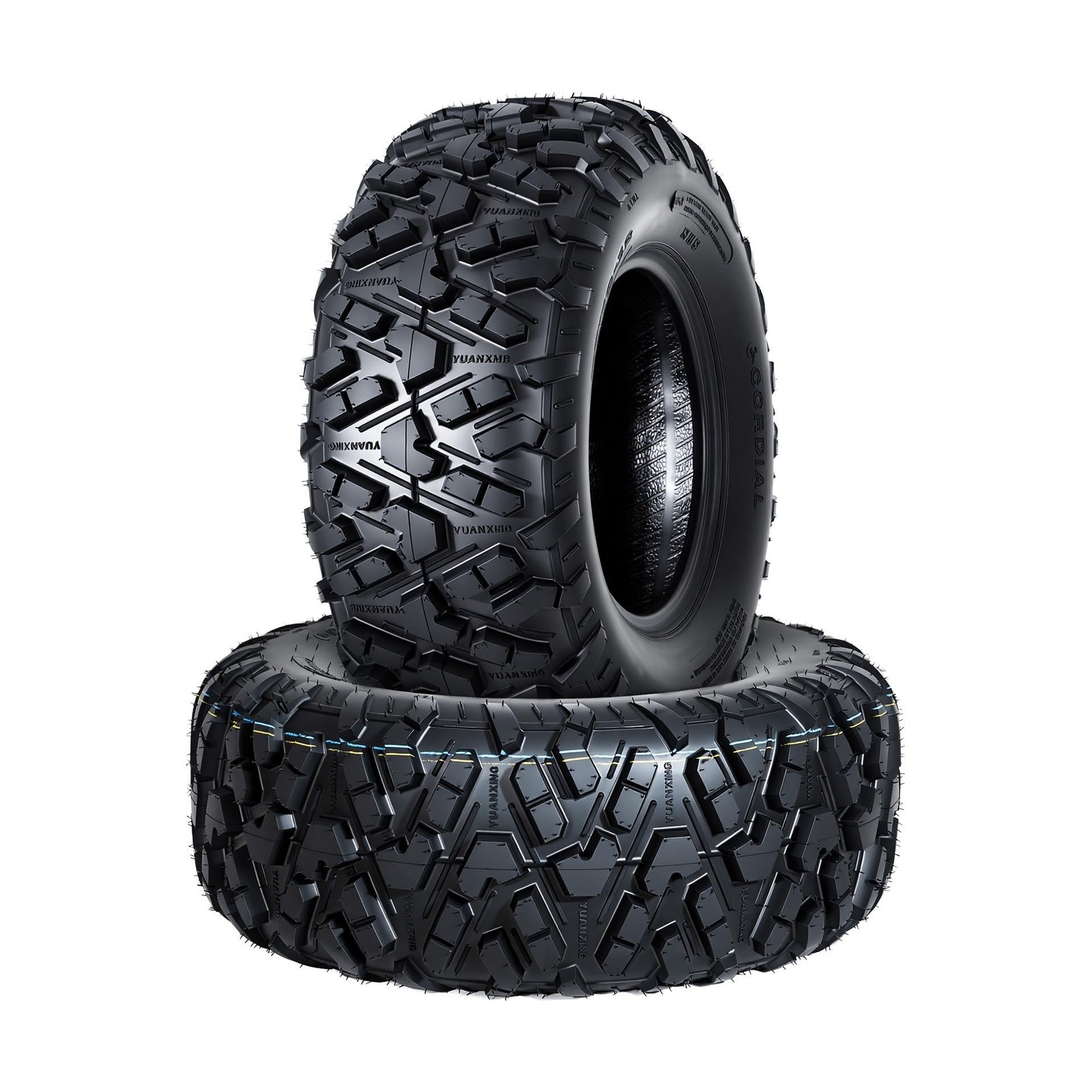 25x10x12 ATV UTV Tires, 25 10 12 All-Terrain Tires,A102, 25×10-12 UTV ATV Tir…