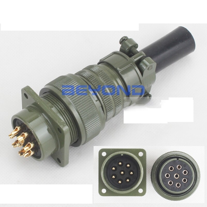 8 core connector aviation plug MS3106A-22-23 S/P Plug and socket