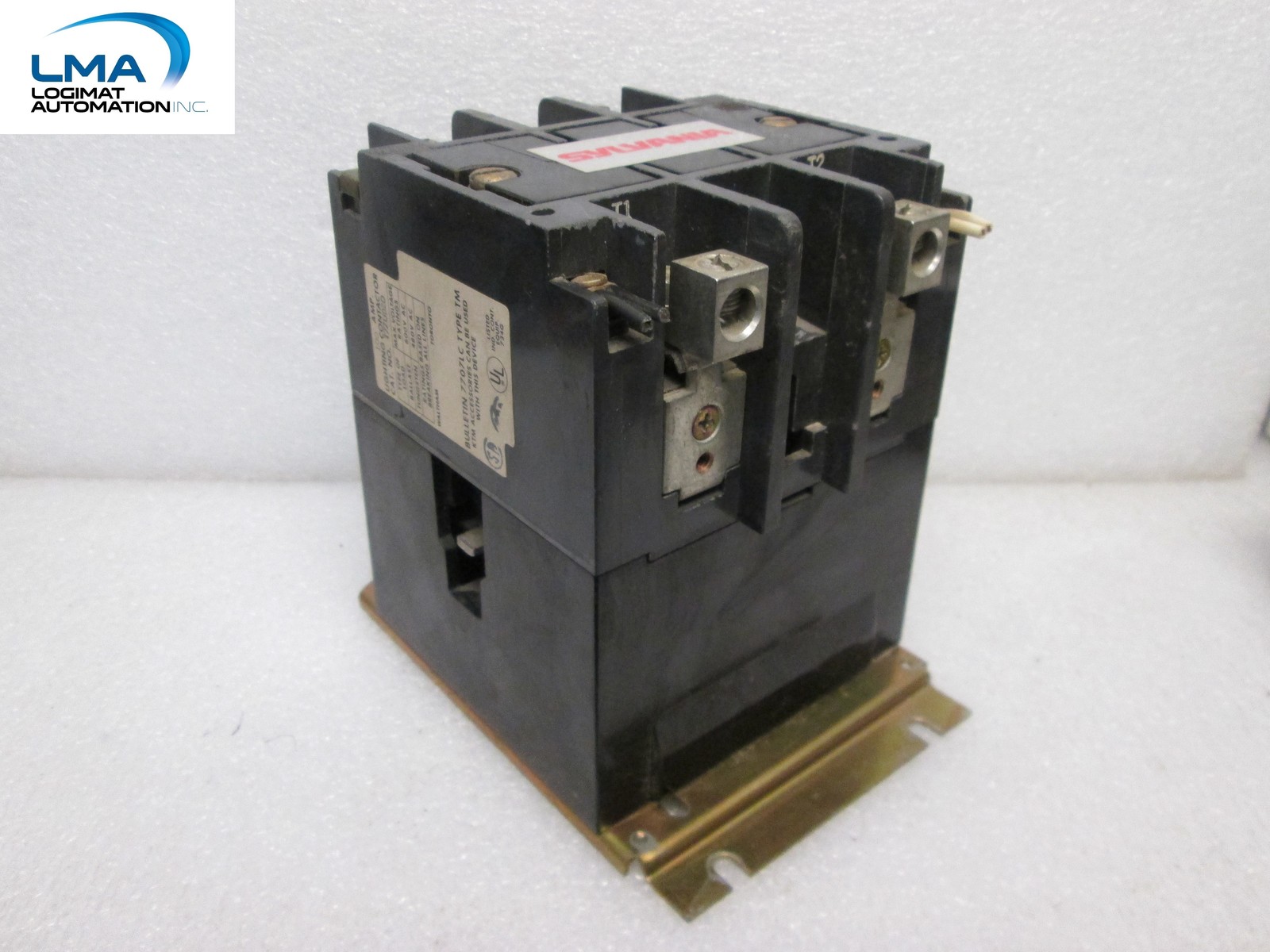 SYLVANIA T77U02D 100AMP CONTACTOR TYPE TM TB162-7 COIL 110-120V 50-60Hz