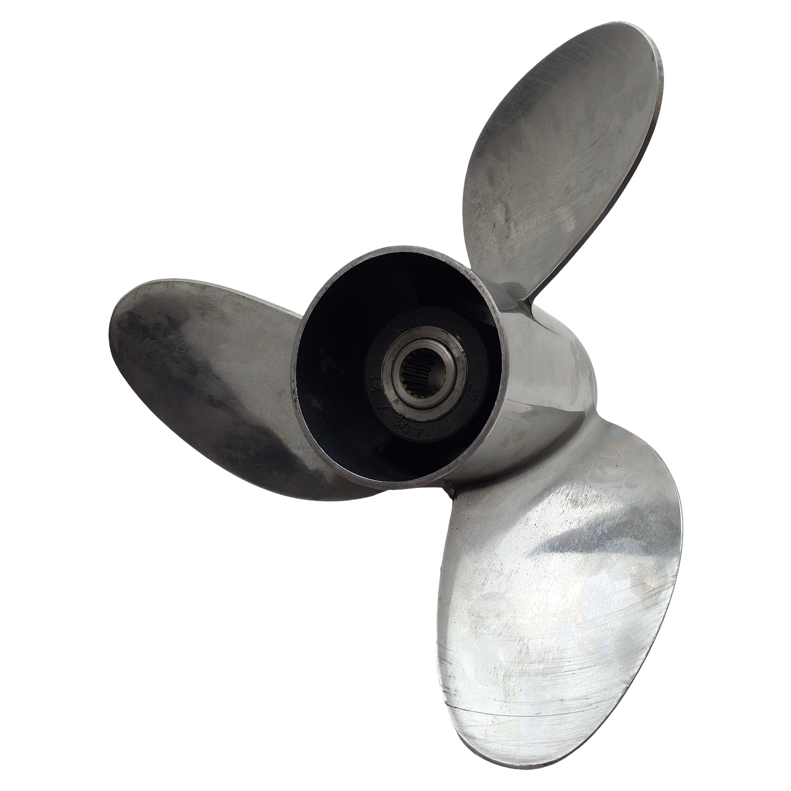 OMC Evinrude Johnson Raker 3855154 Propeller, 14-1/2″ x 22″ Pitch, LH, 19 Spline