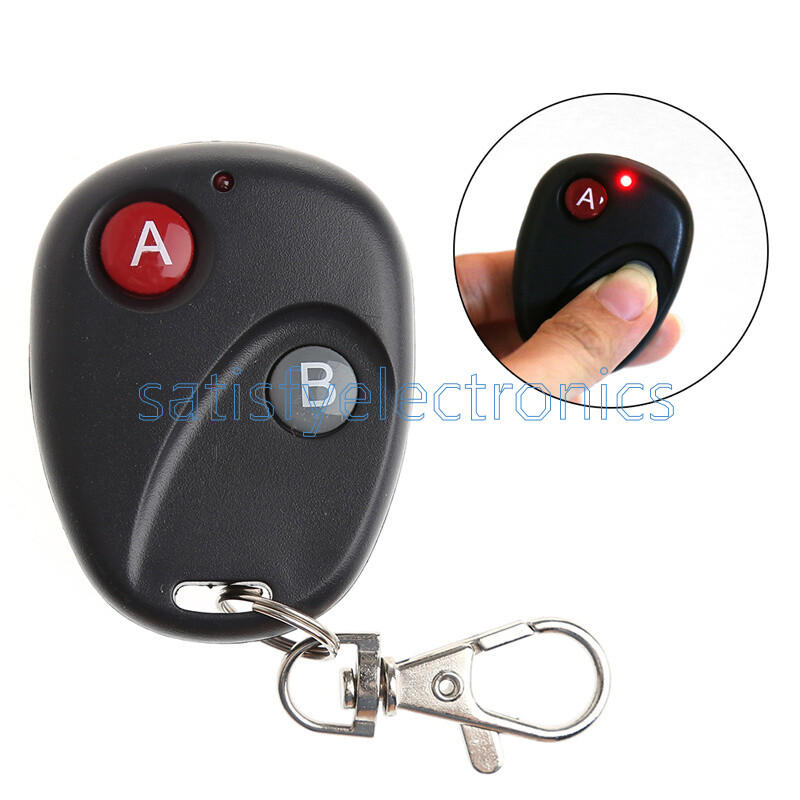 NEW 433MHz RF Remote Control Key Garage Gate Door Transmitter Wireless