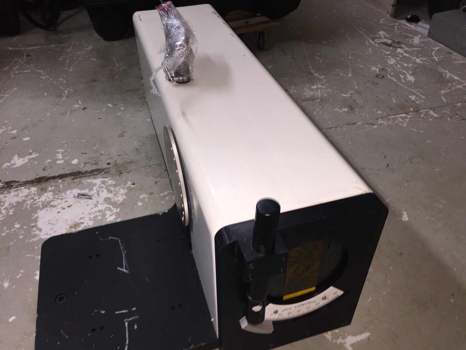 INFRARED INDUSTRIES LARGE LASER BEAM LAB COLLIMATOR OPTICAL INSTRUMENT COMPLETE