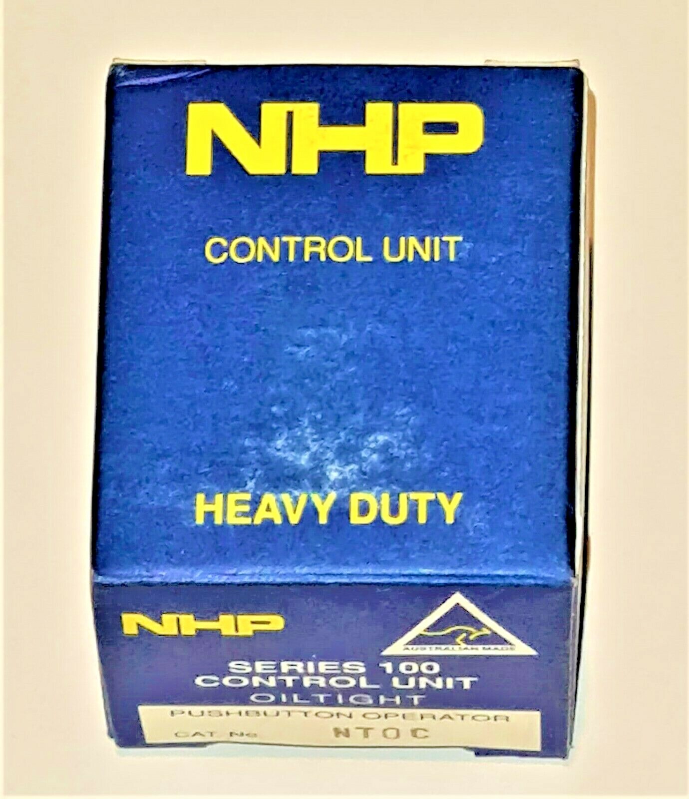 NHP NTOC Pushbutton 30.5mm Guarded Red Insert 1 N.O. 1 N.C. Type H for NEMA1