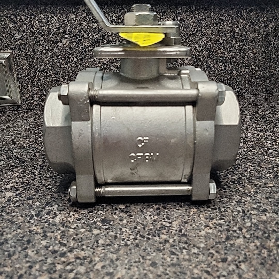 NEW! APOLLO 86R-108-01 BALL VALVE 2-1/4″ 1000CWP Cii CF8M