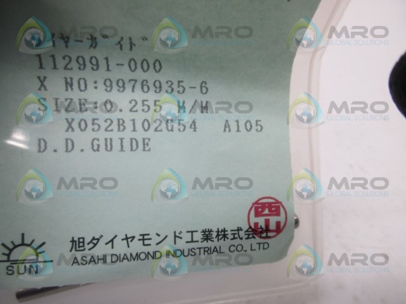 ASAHI DIANMOND X052B102G54 0.255MM NSMP