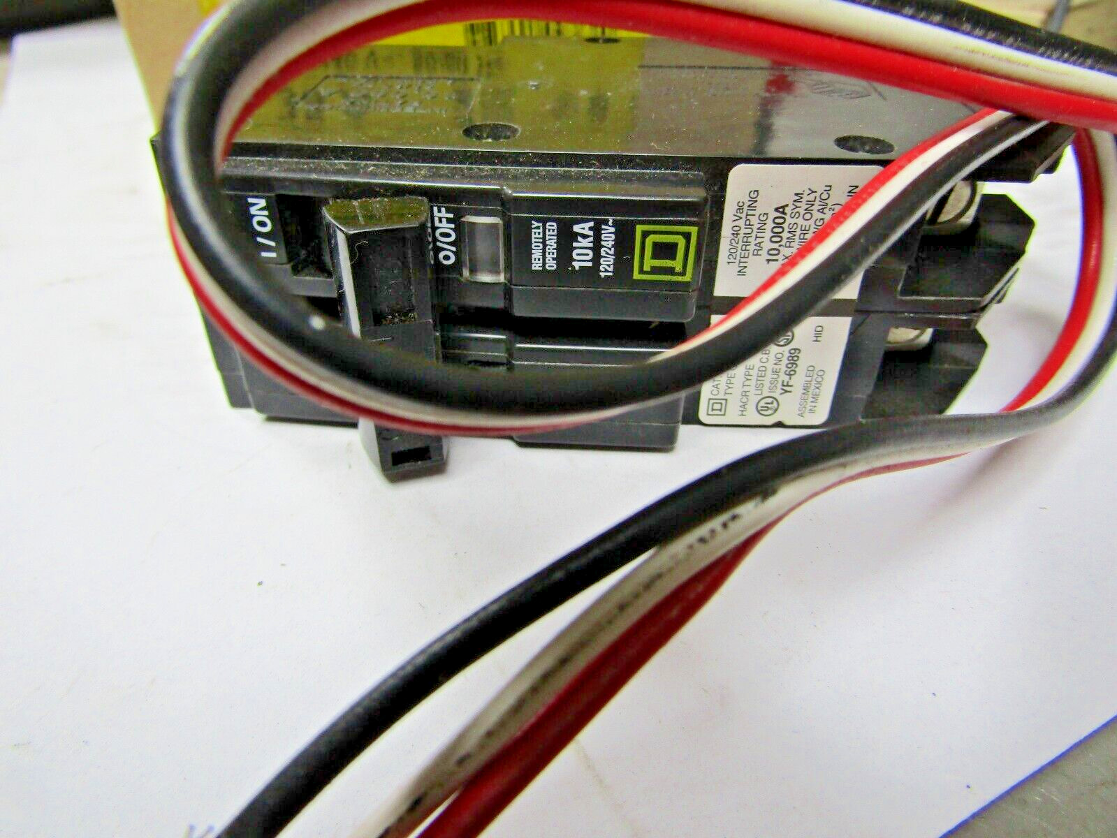 ✌️NEW SQUARE D QOB235PL 35AMP CIRCUIT BREAKER 2 POLE 120/240V REMOTE OPERATED