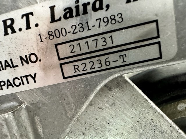 (Lot of 4) R.T. Laird Spring-Loaded Caster Wheel – R2236-T w/Warranty