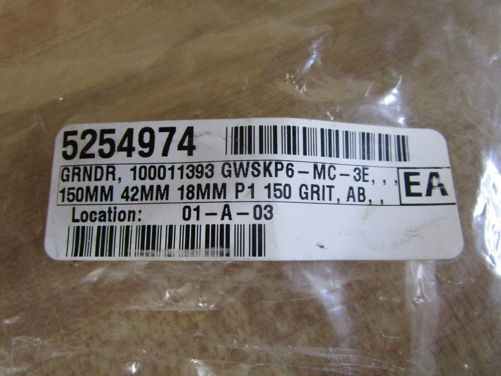 Grindstone RBN003242 Abrasive Wheel 100011393