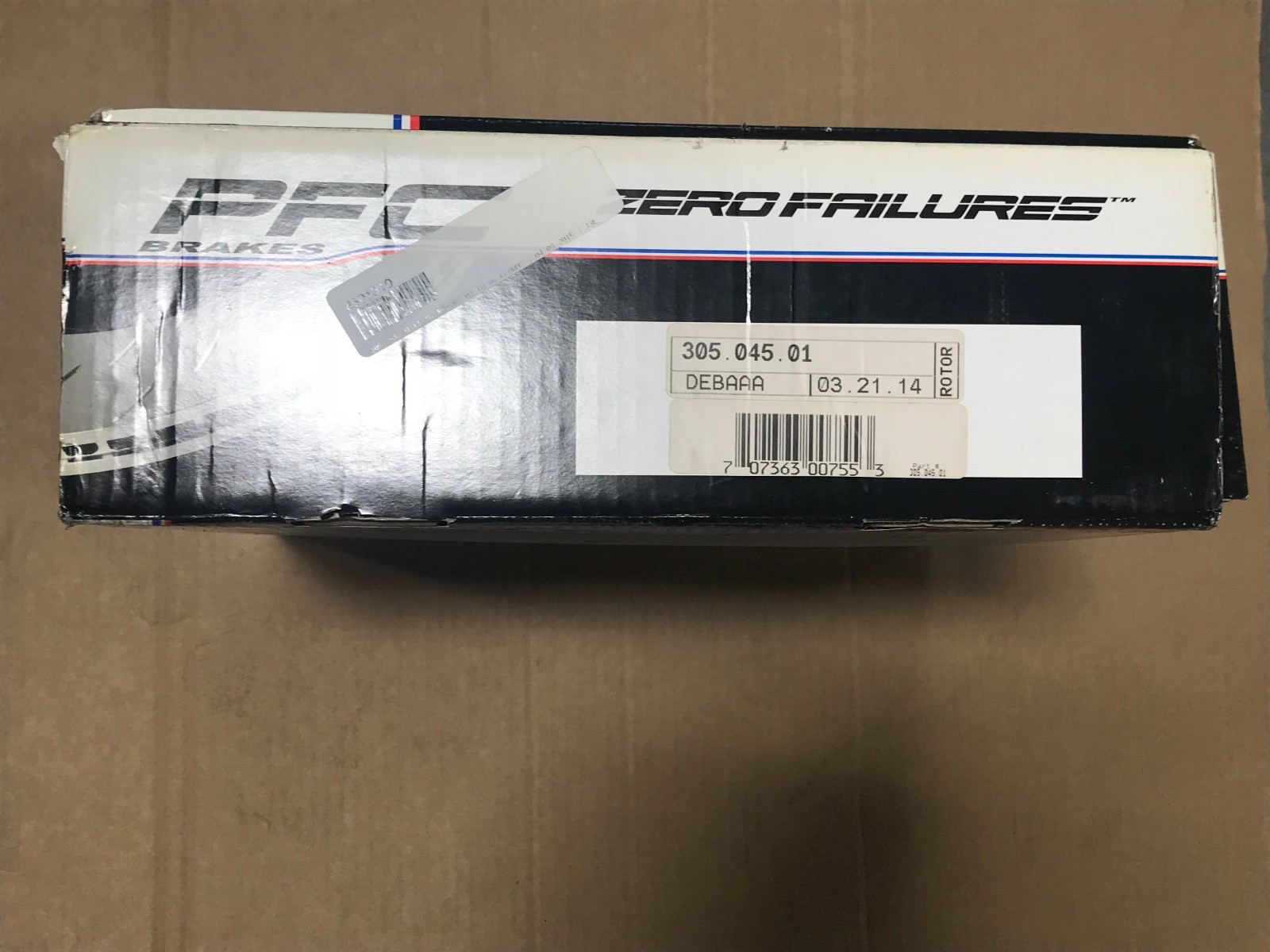 New Genuine PFC Brakes Zero Failure Disc Brake Rotor 305.045.01 DEBAAA