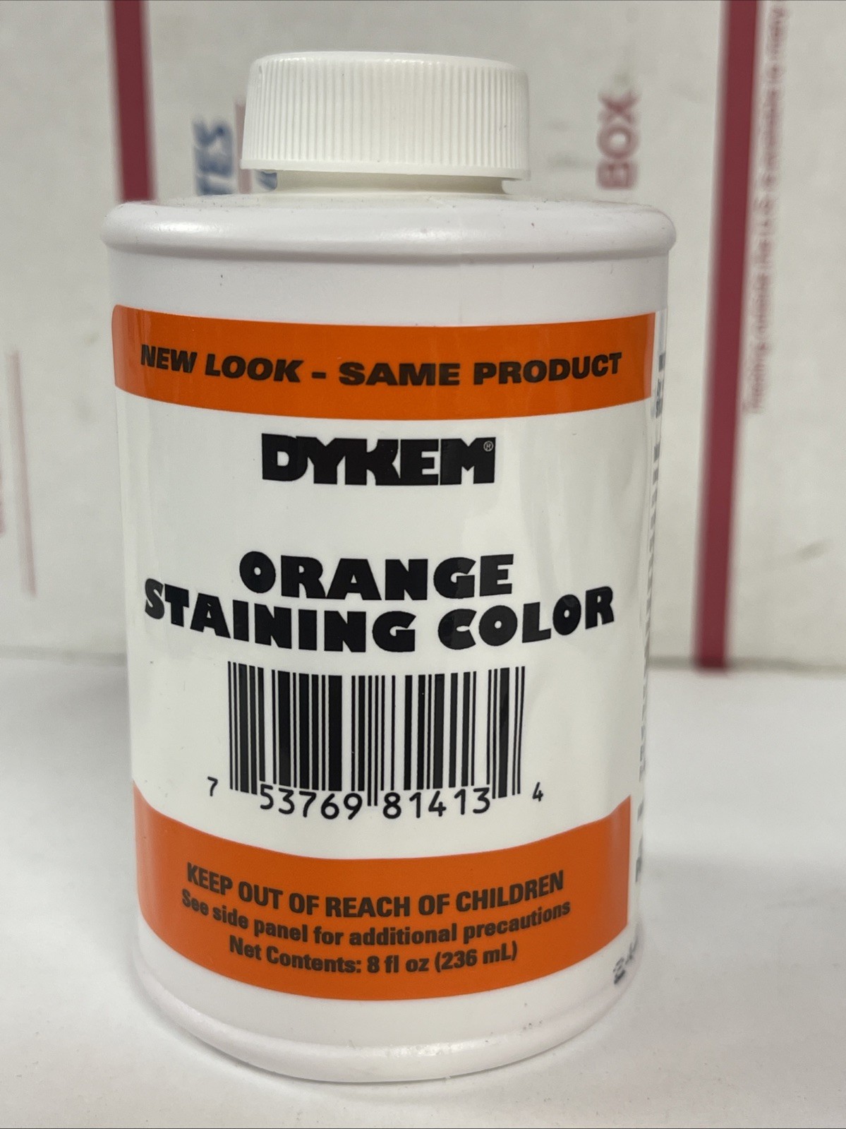 Dykem 81413 Opaque Staining Color,8 Oz,Orange