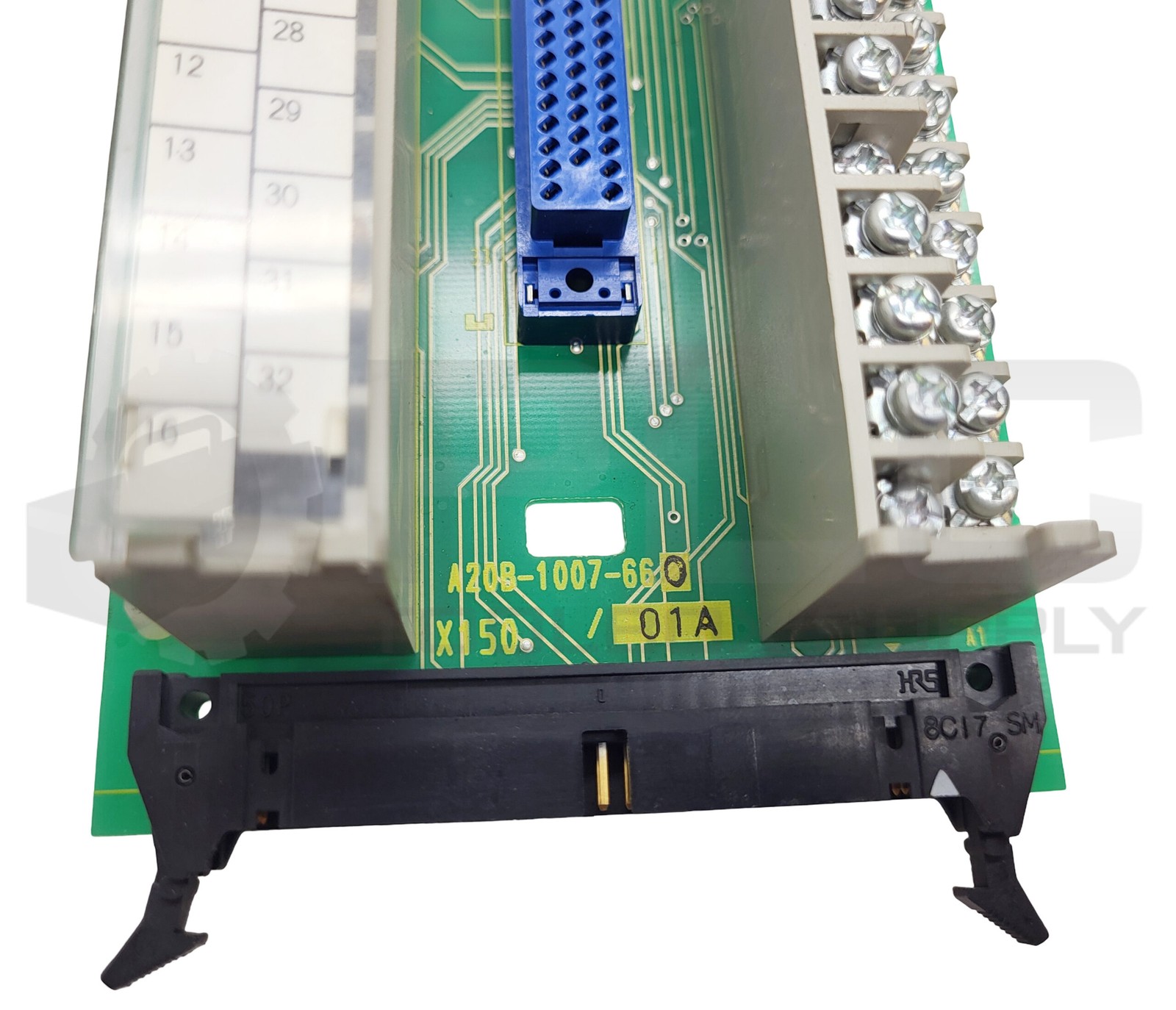 FANUC A03B-0815-C021 MODULE TERMINAL W/ A20B-1007-660/01A MODULE *READ*