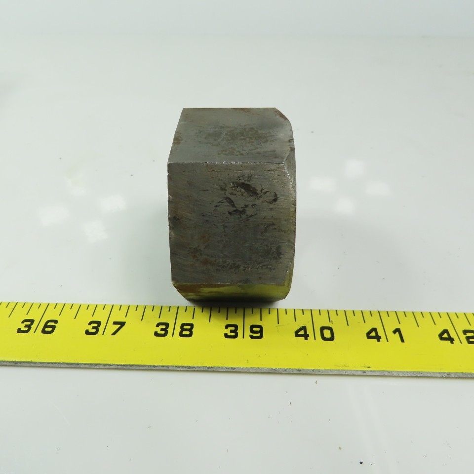 1-5/8 -12 Hex Nut Plain Steel 1-33/64″ Thick 2-9/16″ Wrench Size