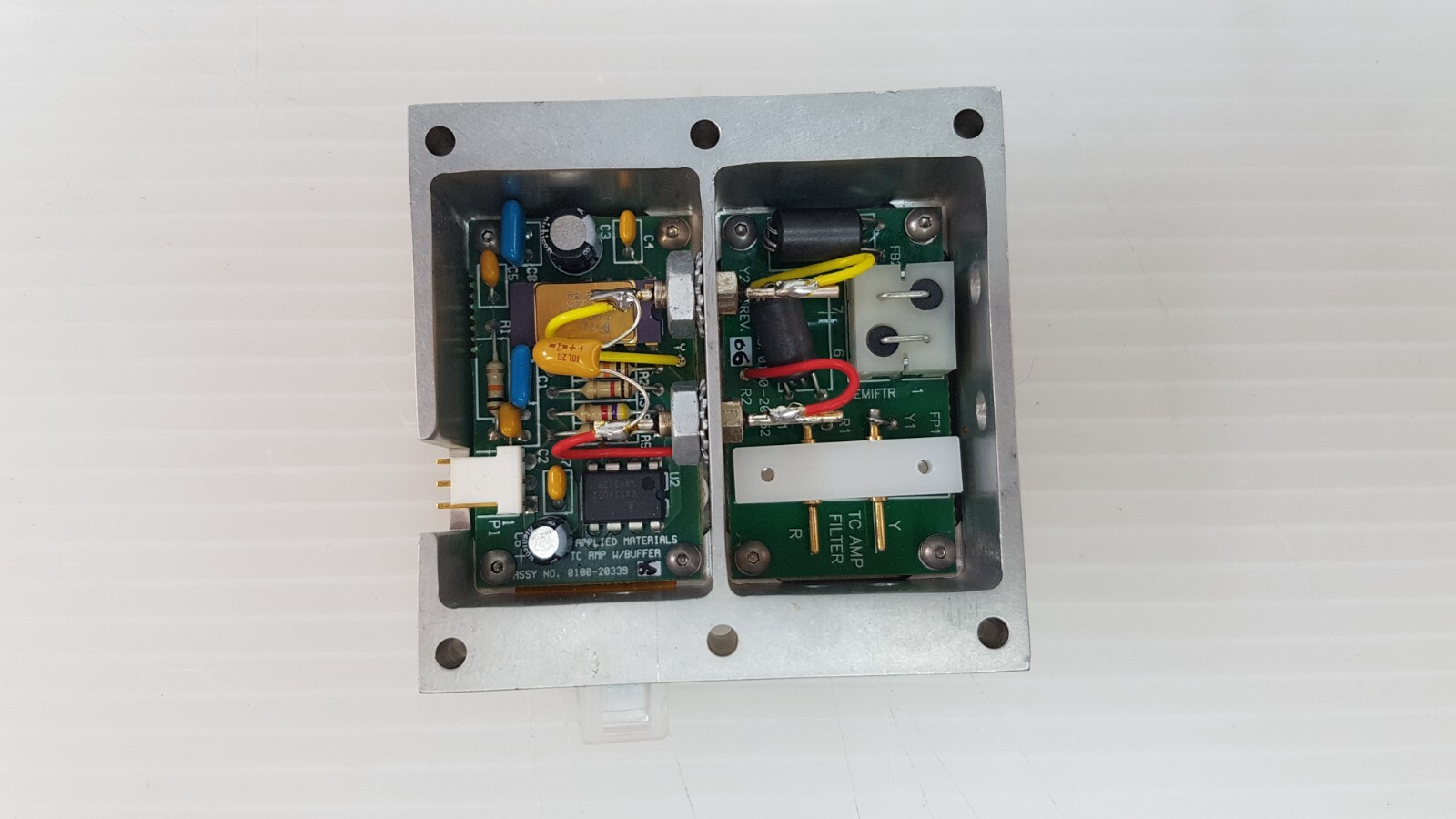 APPLIED MATERIALS AMAT 0100-01341 REV.03 ASSY TC AMP 300mm 0010-21740 REV 003