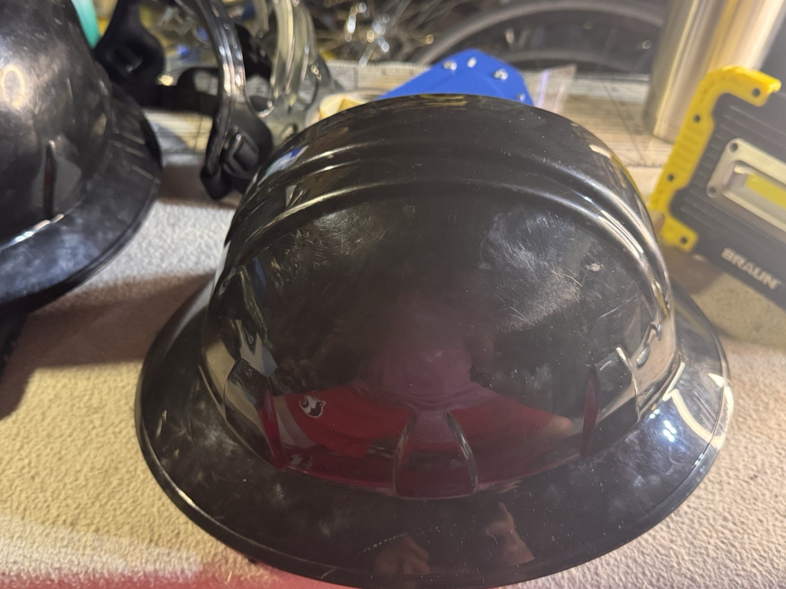 CONDOR 52LD07 Hard Hat,Type 1, Class E,Black 52LD07