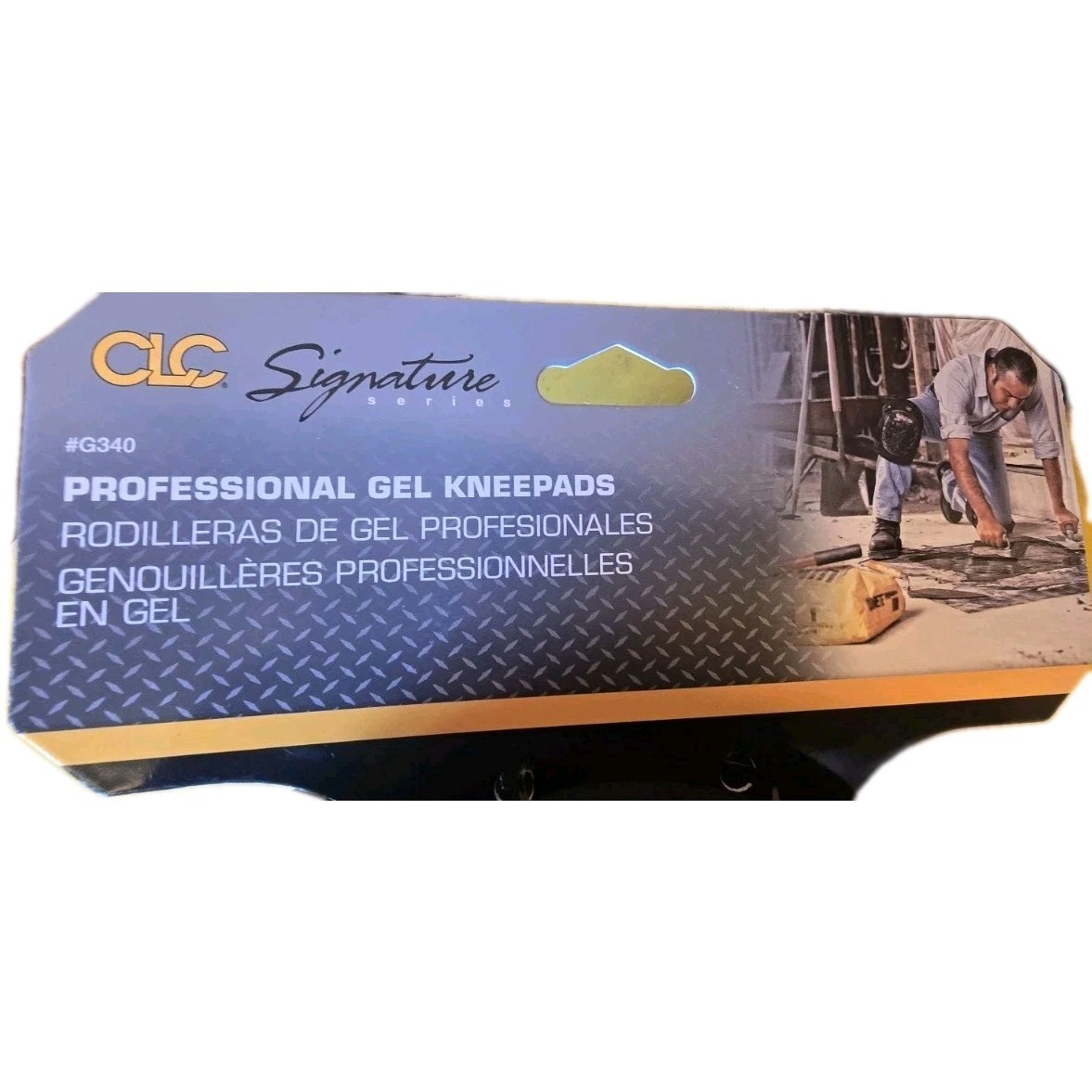 CLC G340 Professional Gel Kneepads Signature Series One Size New Open Box