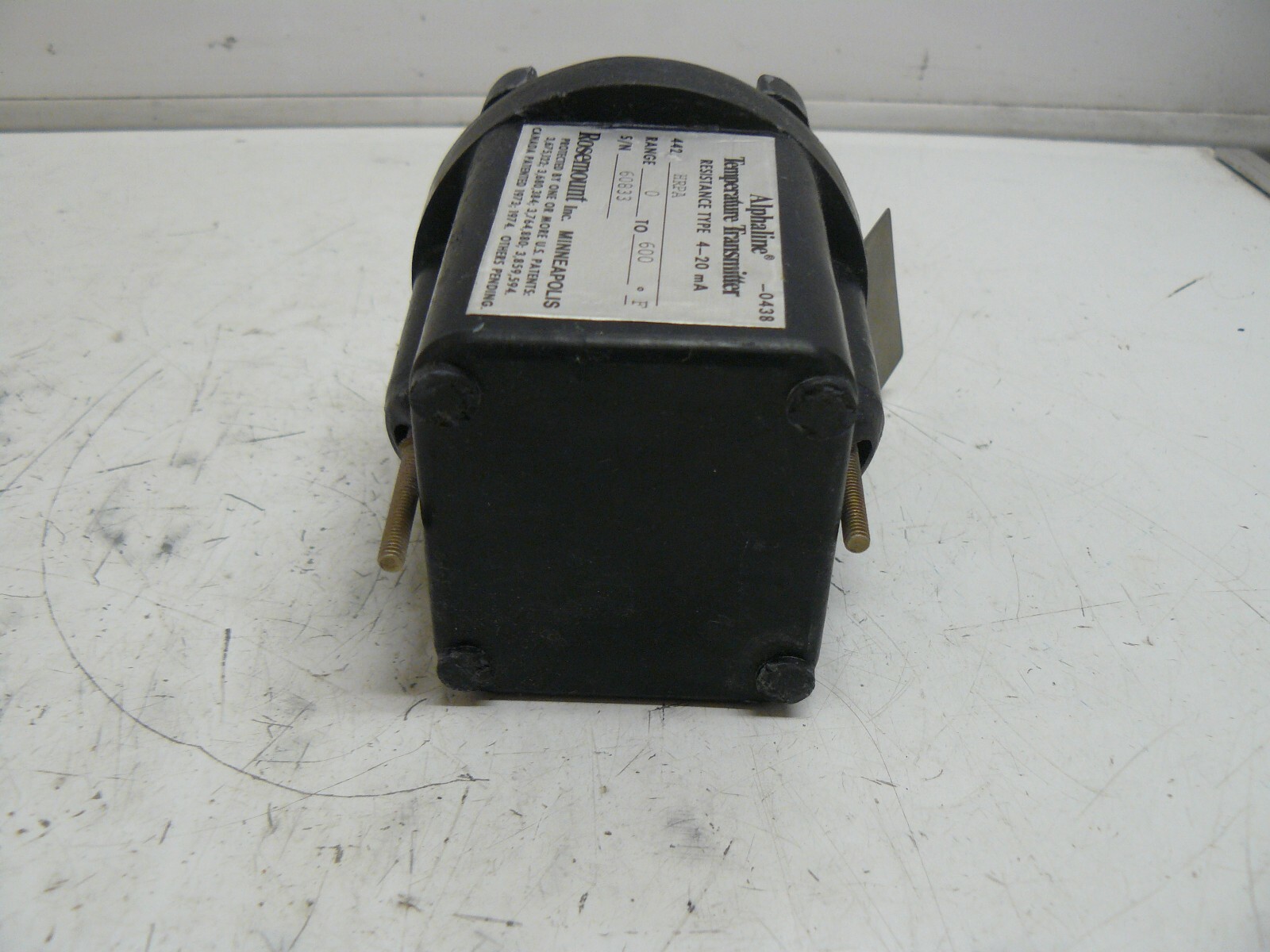 ROSEMOUNT 442 HRPA TEMPERATURE TRANSMITTER ALPHALINE RESISTANCE TYPE 4-20 MA NEW