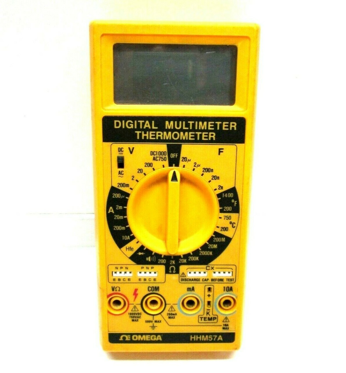 Omega HHM57A Digital Multimeter Thermometer (FREE SHIPPING) P11A