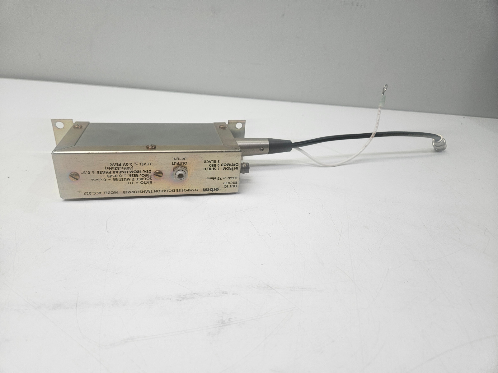 ORBAN ACC-025 Compisote Isolation Transformer Broadcast