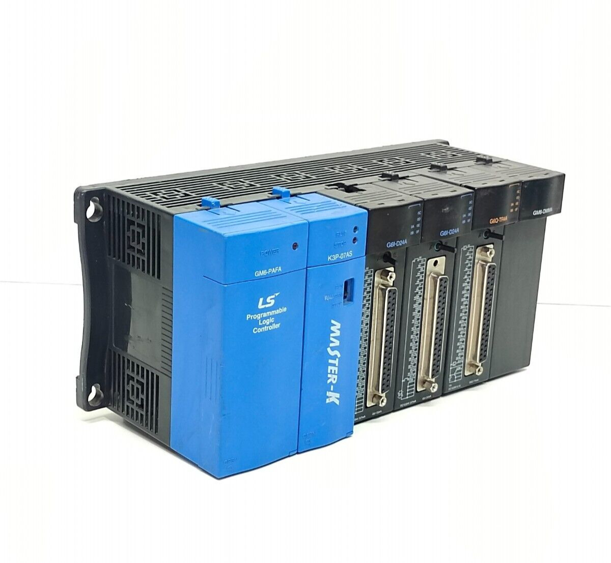 LS PLC Power Supply Module GM6-PAFA,WITH MODULE K3P-07AS,G6I-D24A,G6Q-TR4A,GM6-D