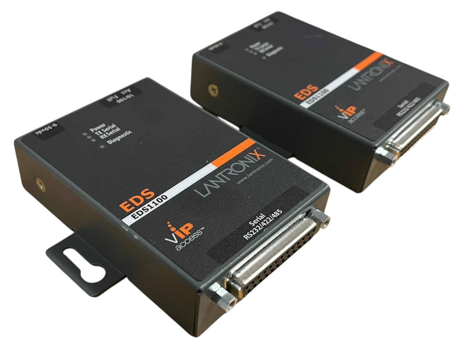 Lot of 2: Lantronix EDS1100 Hybrid Ethernet Terminal Device Server 080-409-000-R