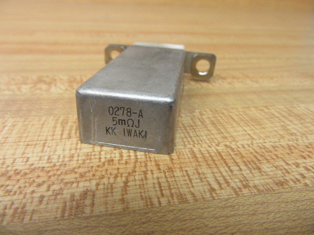 Iwaki 0278-A Resistor 0278A 5mΩJ (Pack of 6)