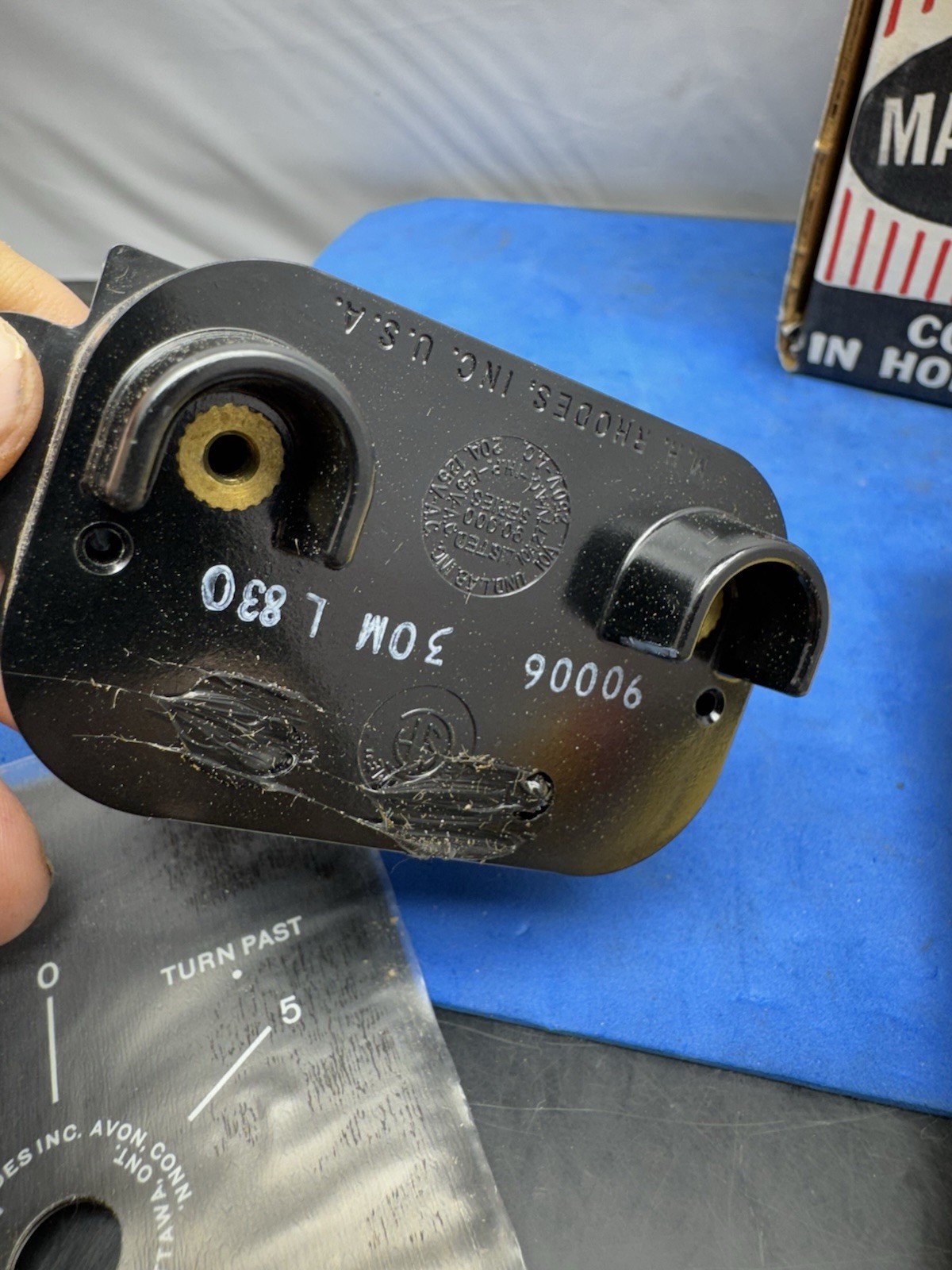 Mark-Time,90008,60 Minute Without Hold Wall Box Time Switch