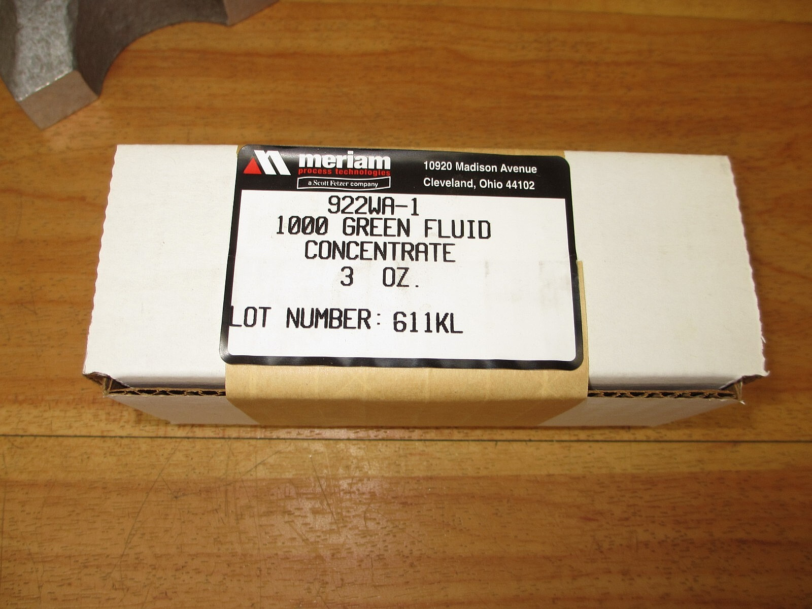 Meriam 922WA-1 *NEW* 1000 Green Fluid Concentrate 3oz Indicating Fluid